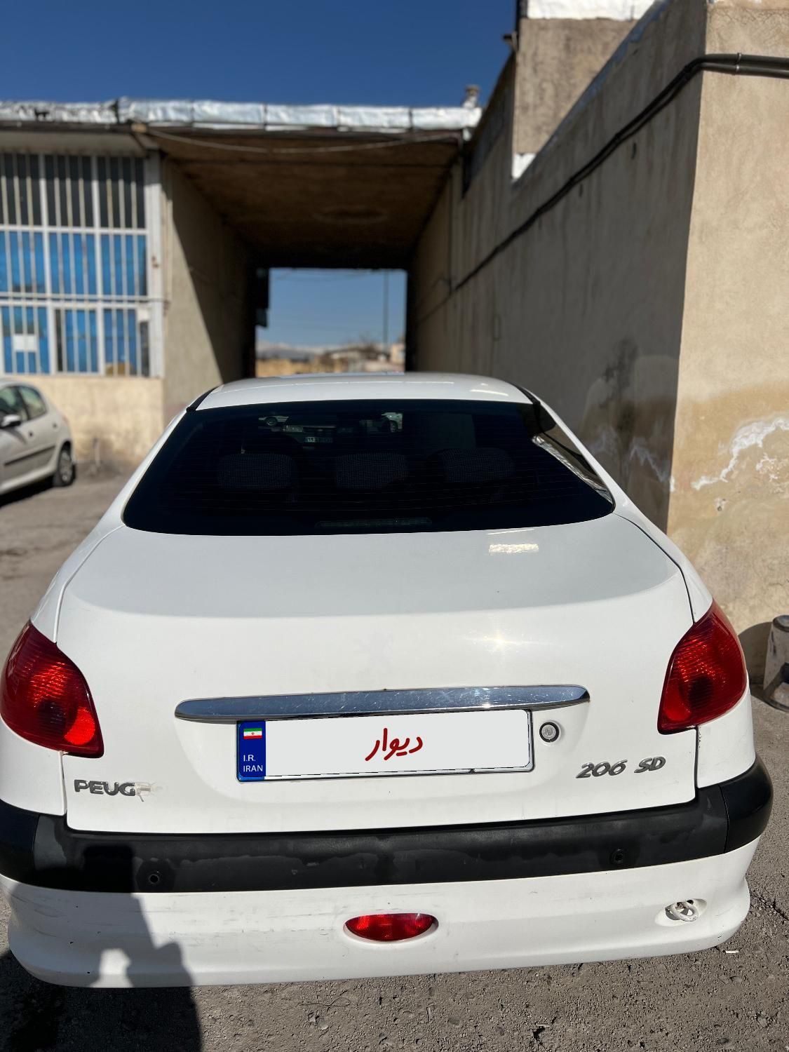 پژو 206 SD v8 - 1395