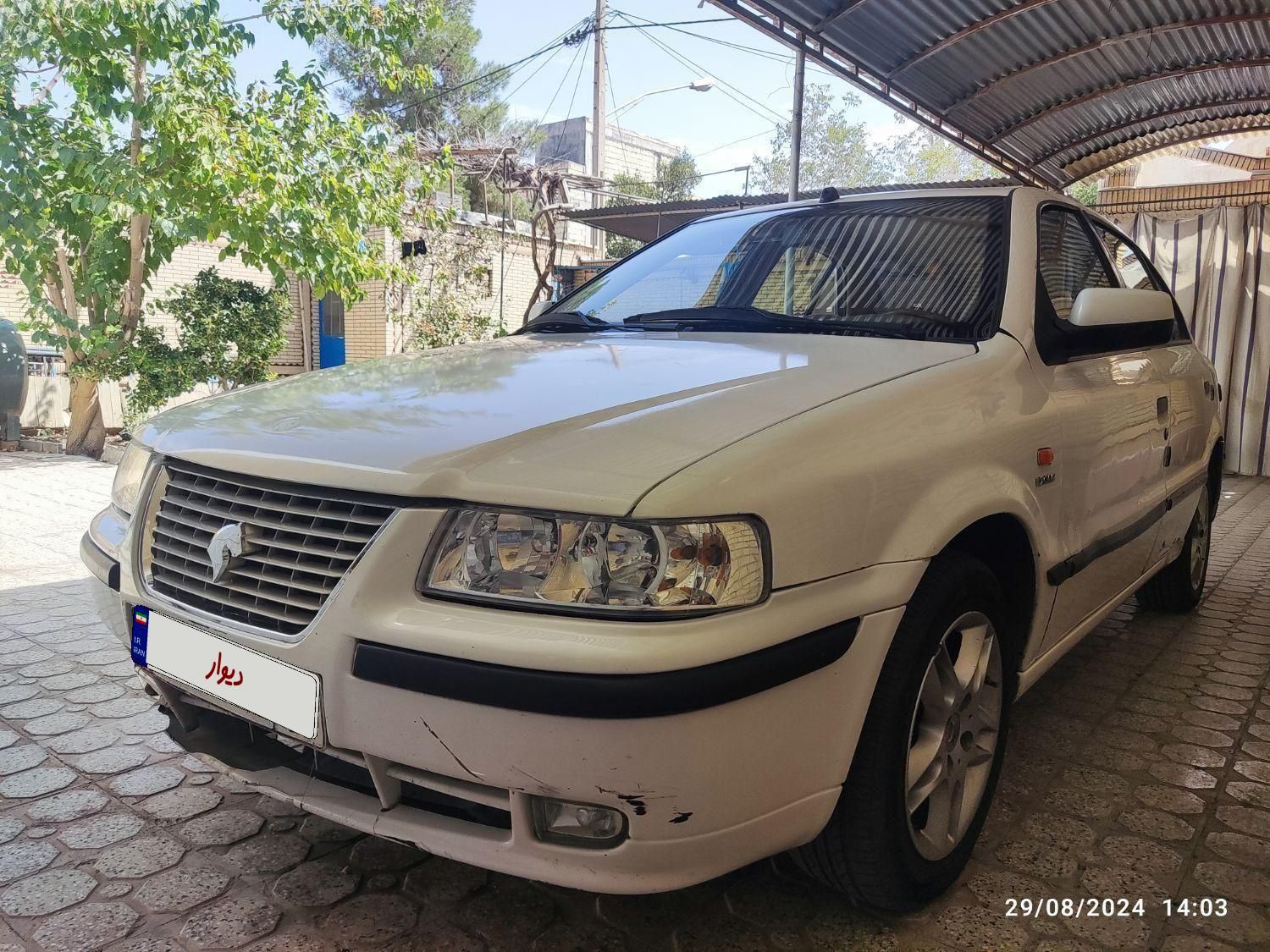 سمند LX EF7 دوگانه سوز - 1388