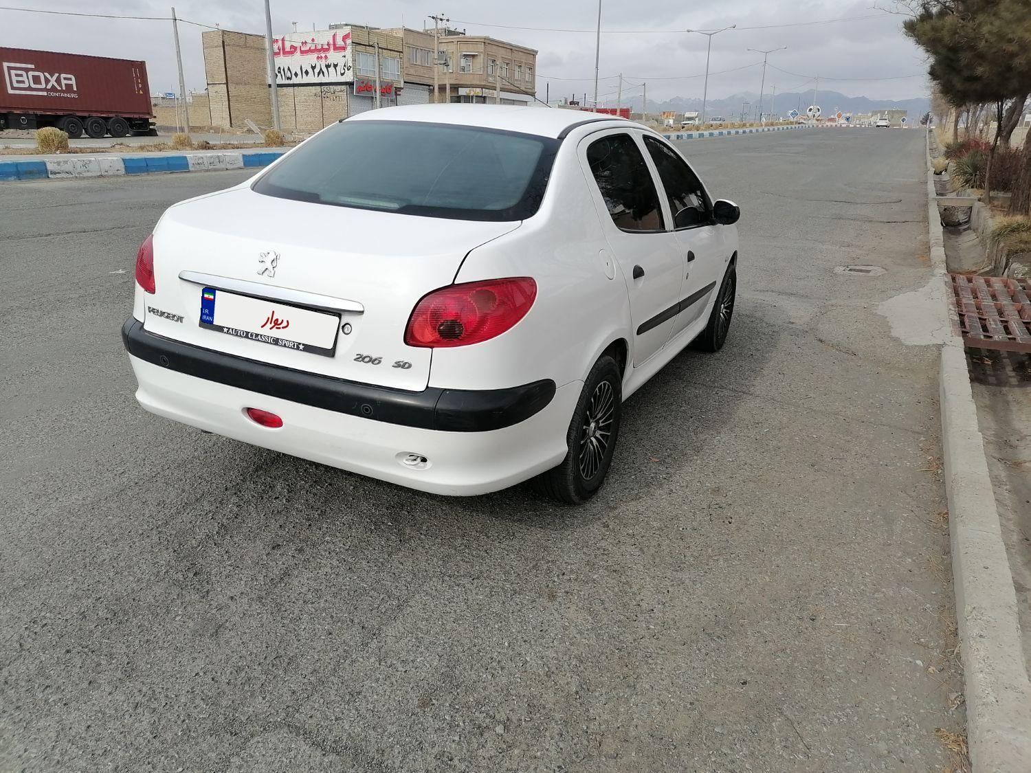 پژو 206 SD v8 - 1395