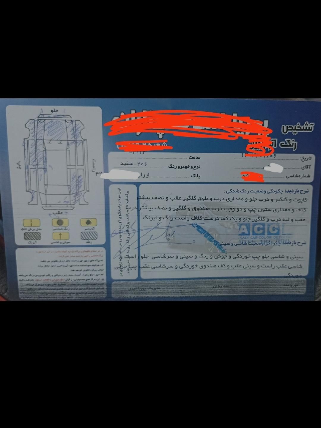 پژو 206 تیپ 2 - 1386