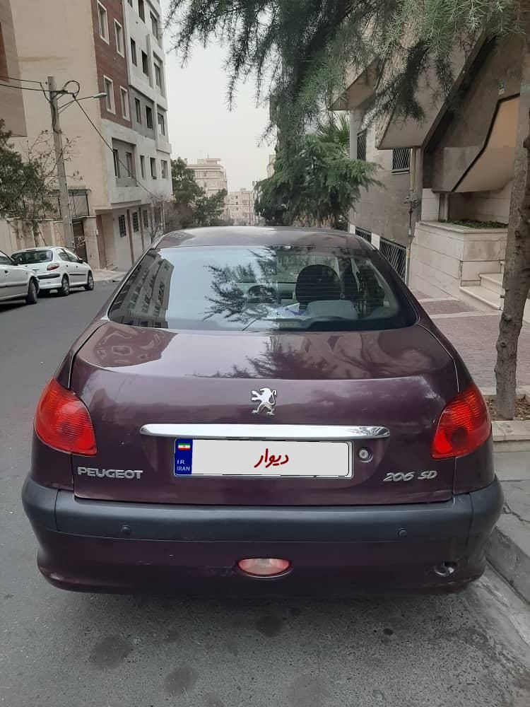 پژو 206 SD v8 - 1389