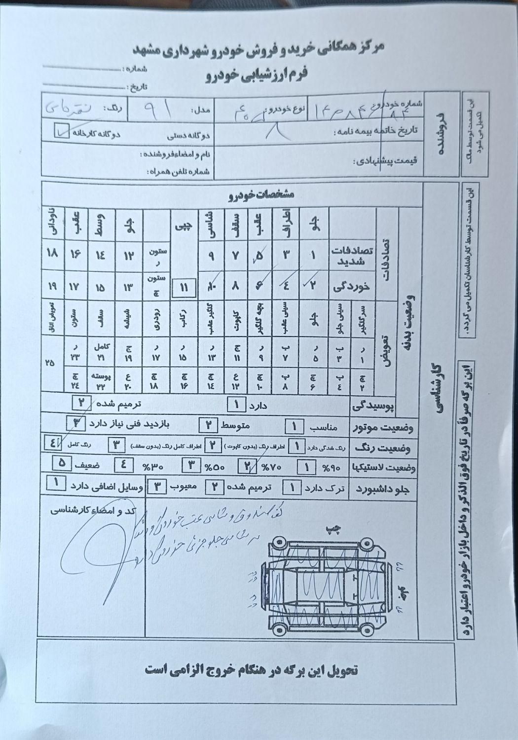 پژو 405 GLX - دوگانه سوز - 1391