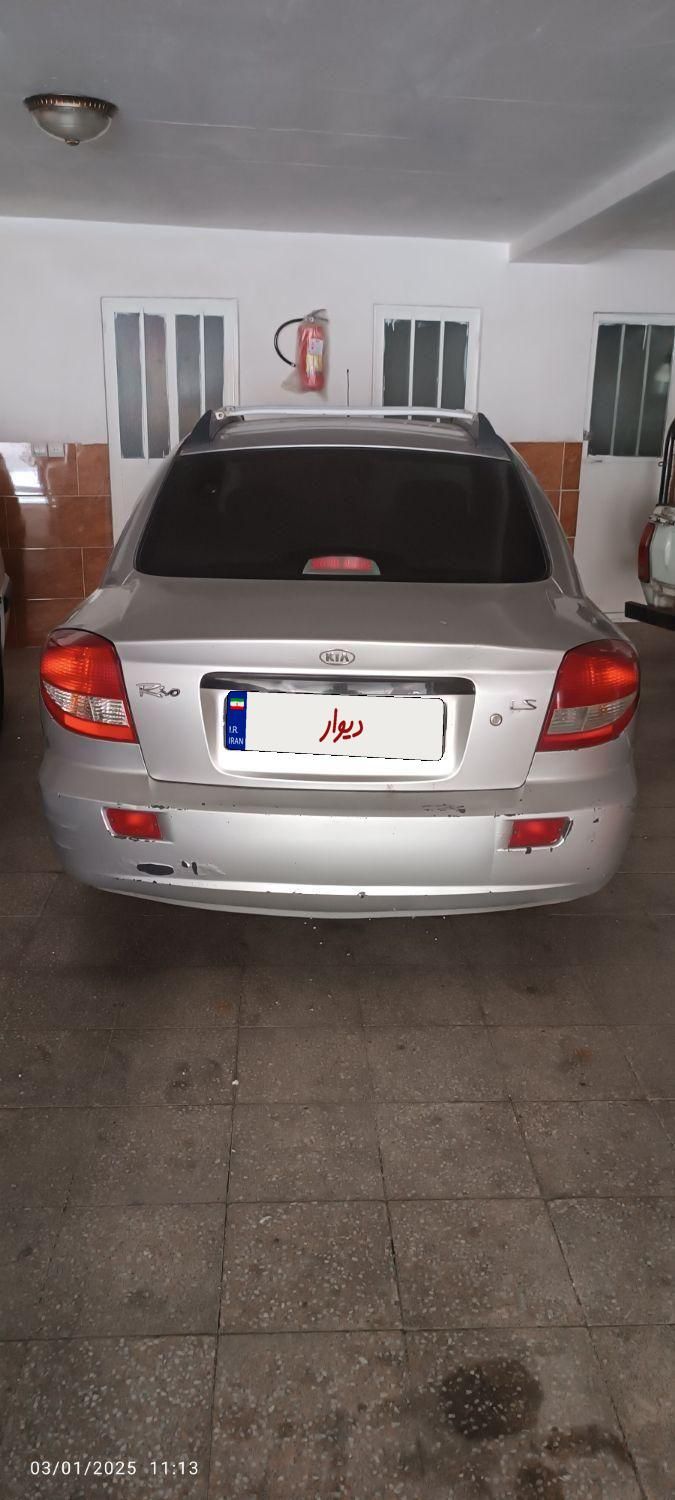 کیا ریو مونتاژ دنده ای LS - 2008