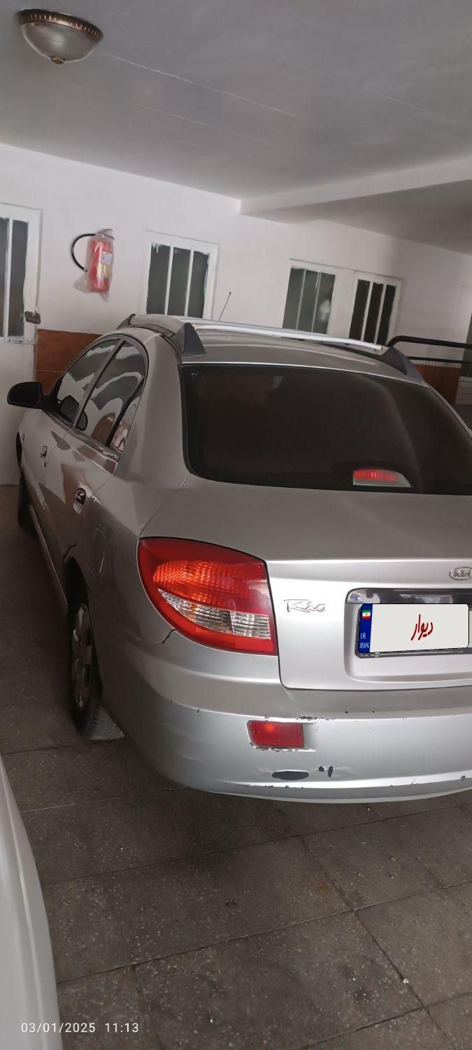 کیا ریو مونتاژ دنده ای LS - 2008