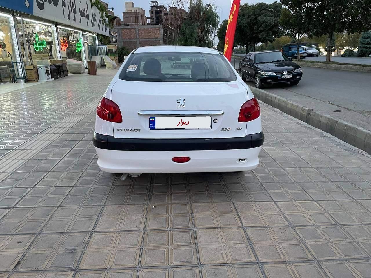 پژو 206 SD v8 - 1395