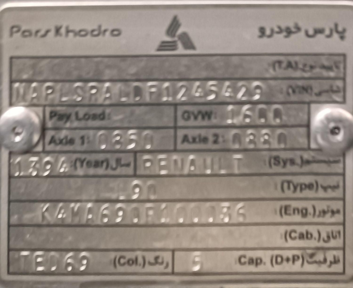 رنو تندر 90 E2 - 1394