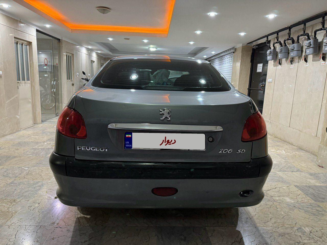 پژو 206 SD v8 - 1390