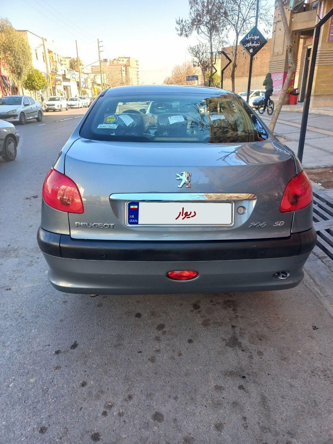 پژو 206 SD v8 - 1395