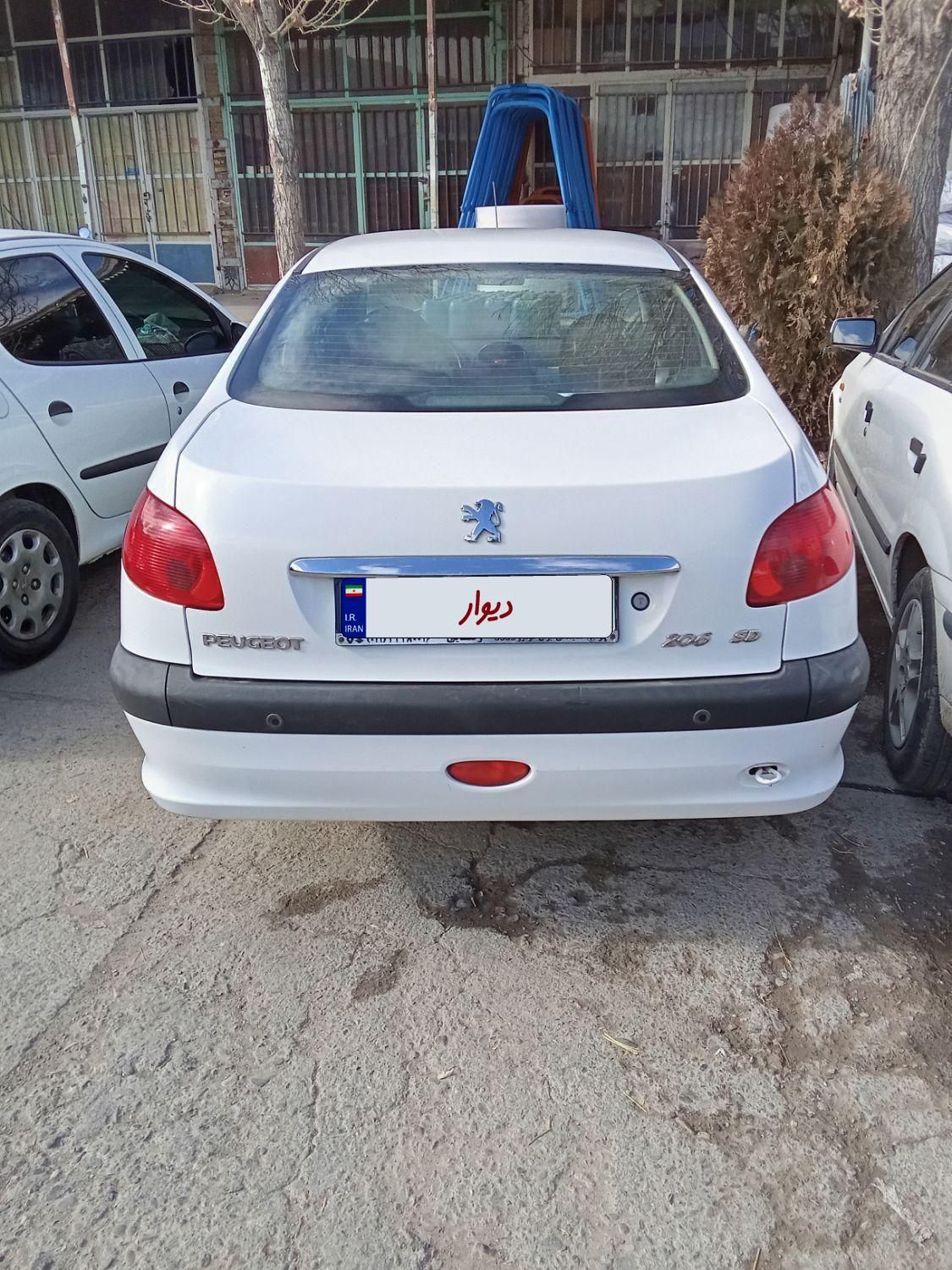 پژو 206 SD v8 - 1395