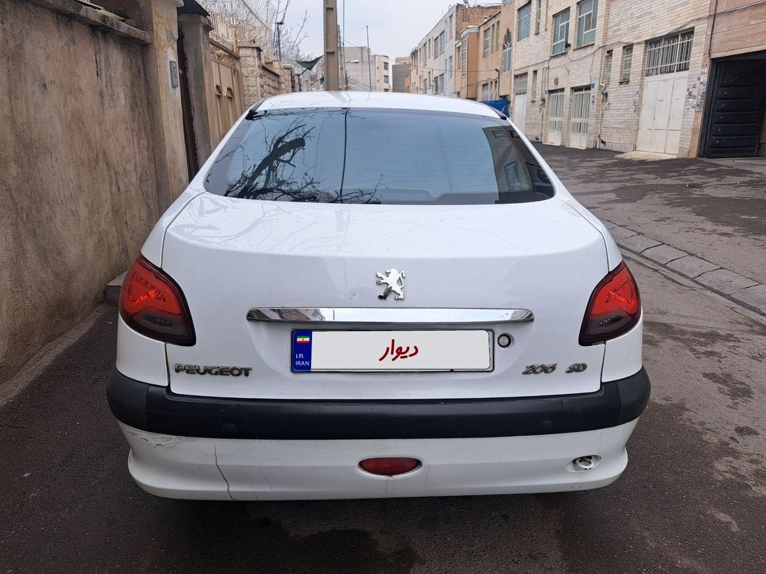 پژو 206 SD v2 - 1391