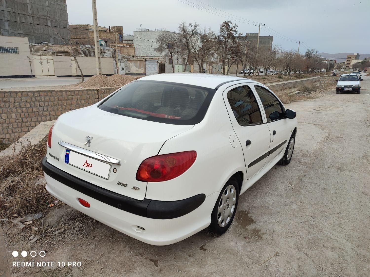 پژو 206 SD v8 - 1396