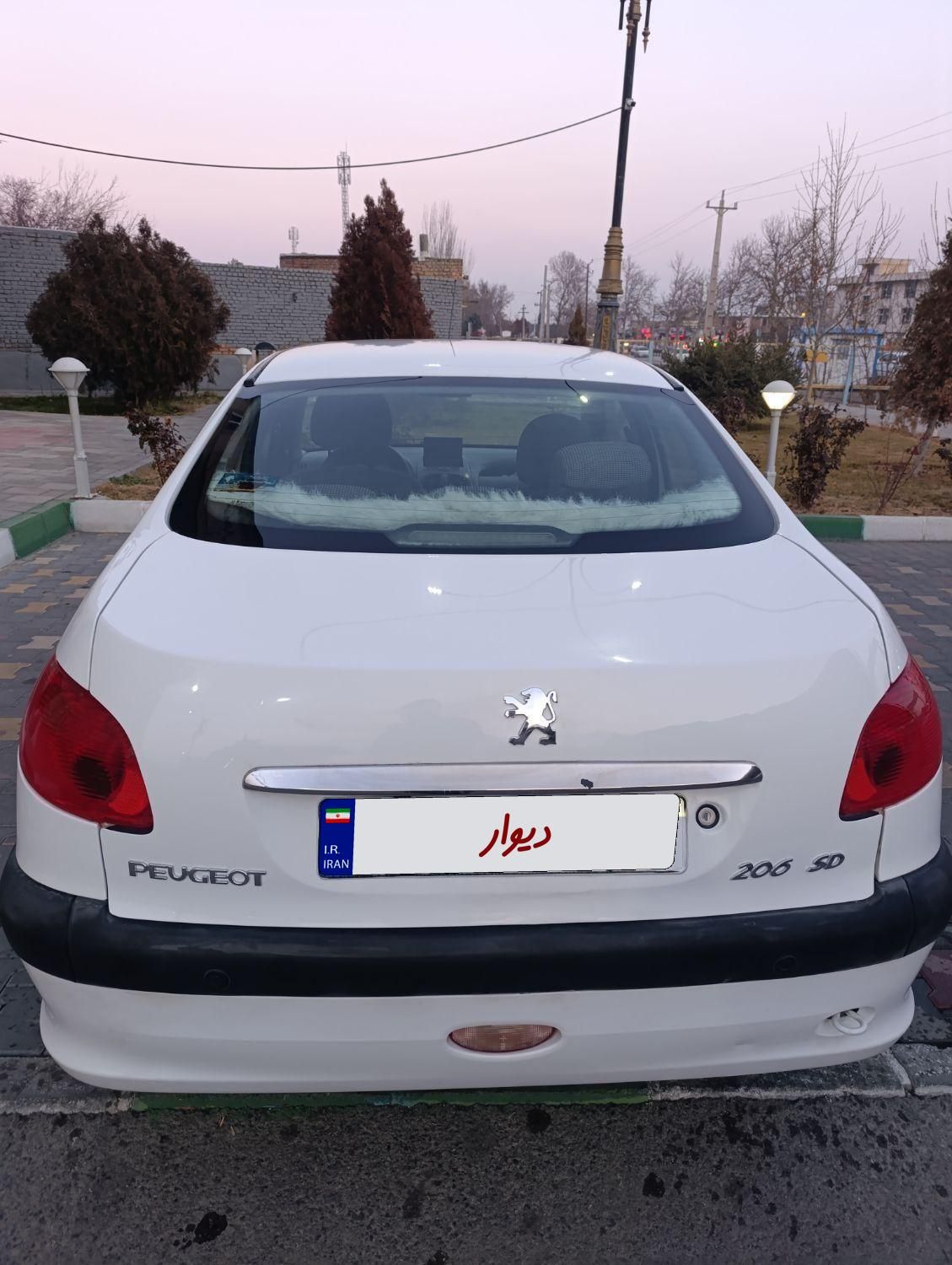 پژو 206 SD v8 - 1396