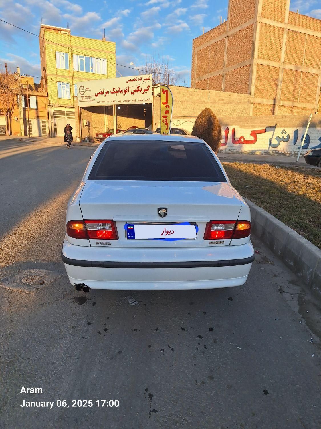 سمند LX EF7 دوگانه سوز - 1389