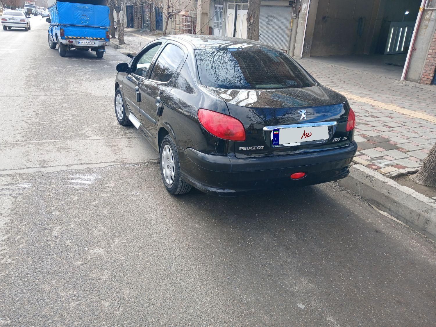 پژو 206 SD v8 - 1396