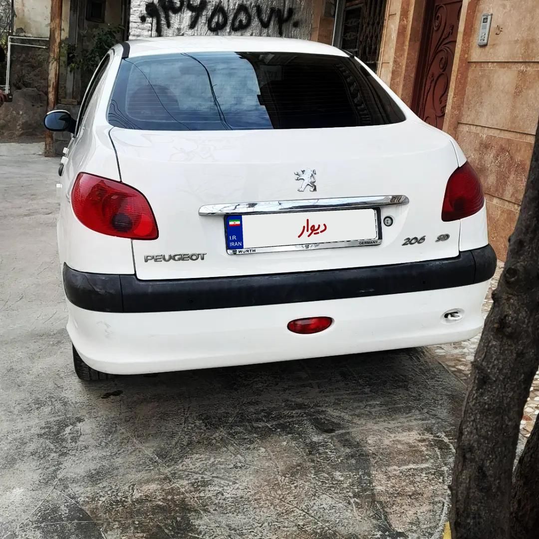 پژو 206 SD v8 - 1394