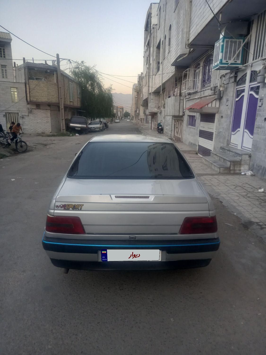 پژو 405 SLX دوگانه سوز XU7 - 1390