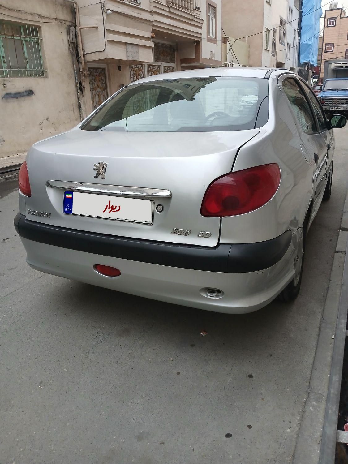 پژو 206 SD v8 - 1386