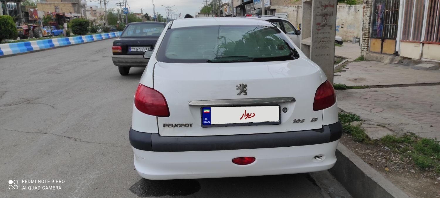 پژو 206 SD v8 - 1389