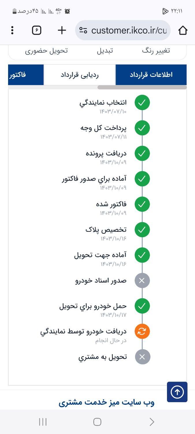 سمند سورن پلاس EF7 بنزینی - 1403