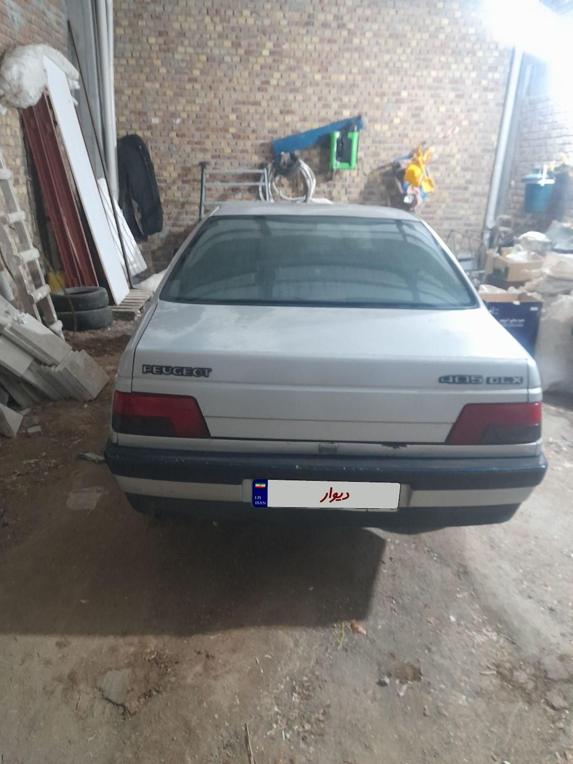 پژو 405 GLI - دوگانه سوز CNG - 1386