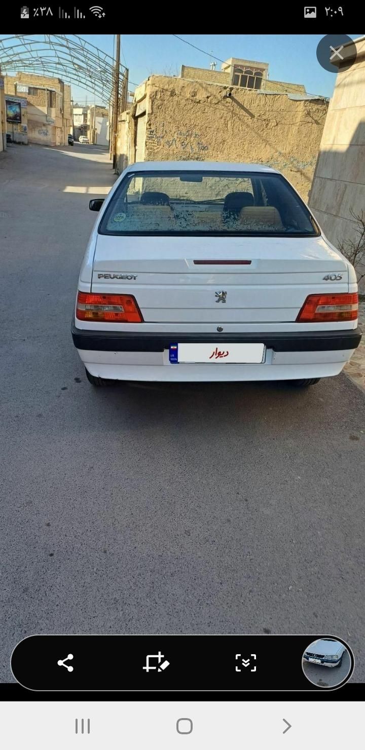 پژو 405 بنزینی GLX - TU5 - 1389