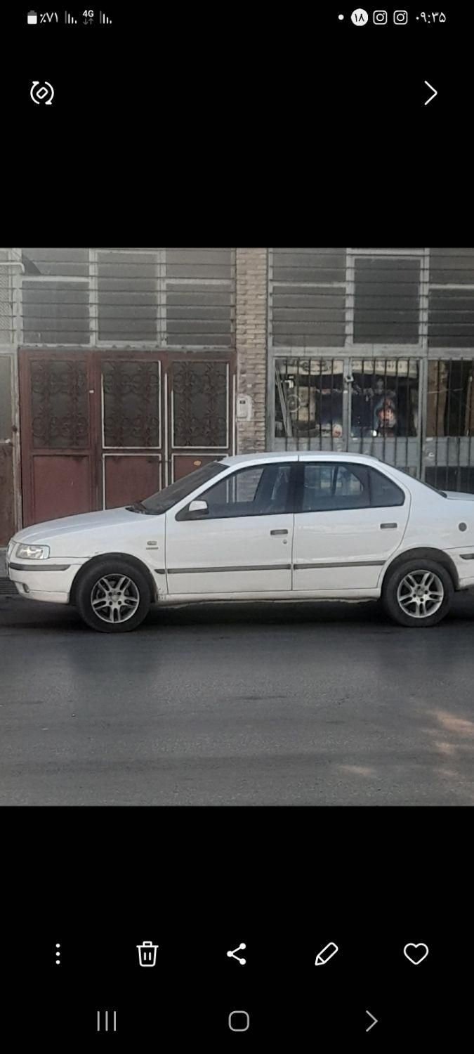 سمند LX EF7 دوگانه سوز - 1389