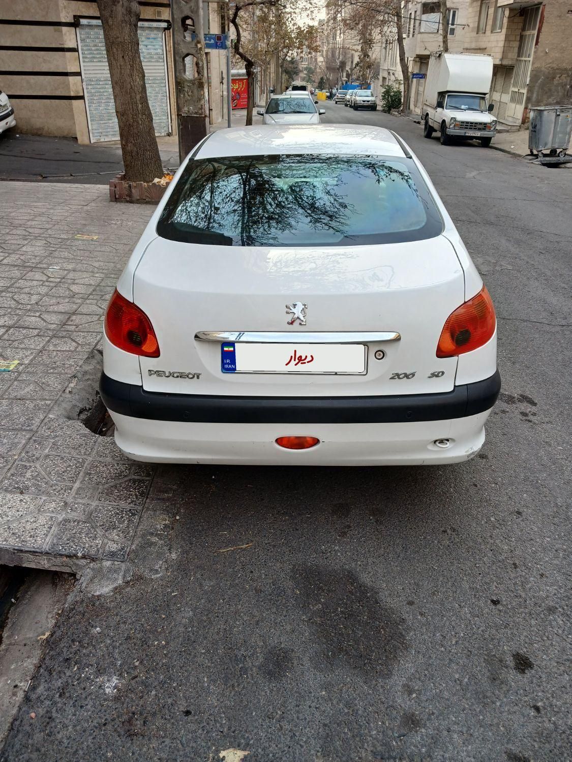 پژو 206 SD v8 - 1393