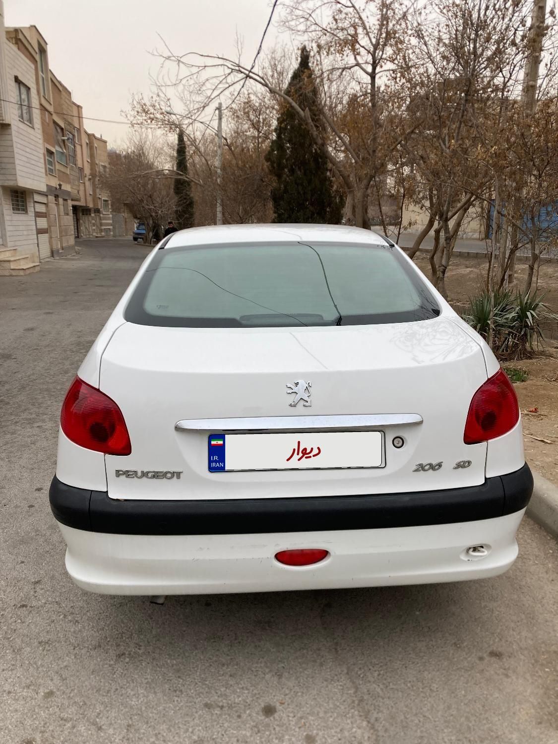 پژو 206 SD v8 - 1395