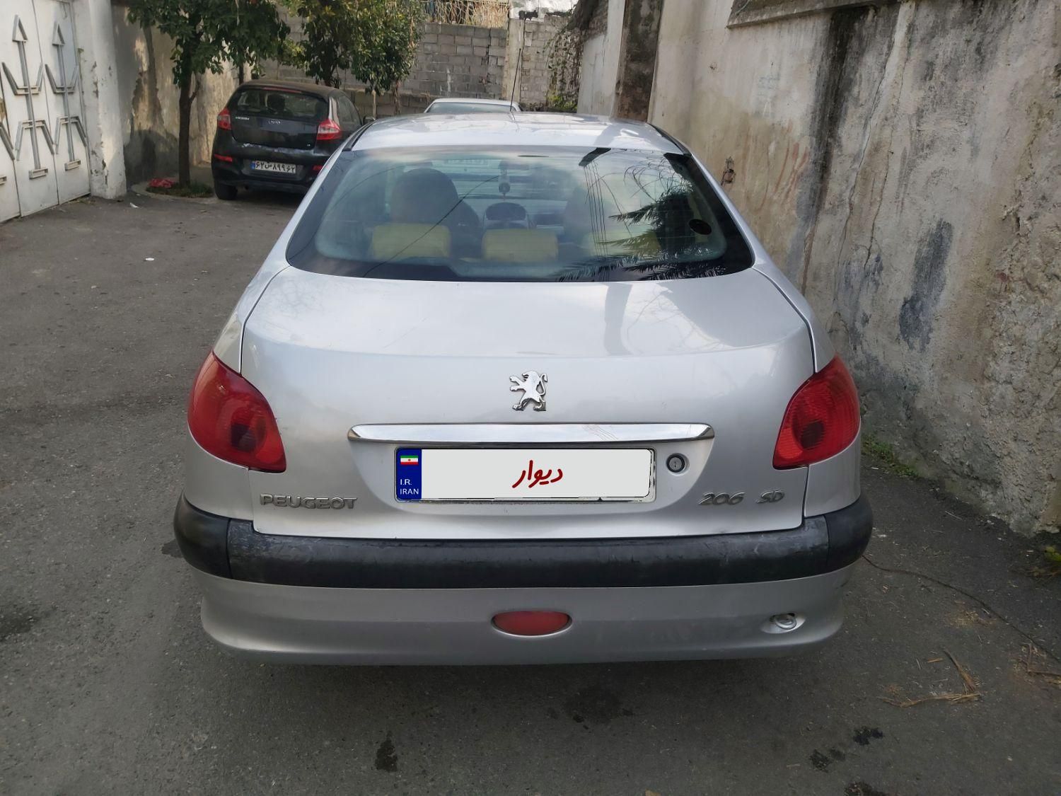 پژو 206 SD v8 - 1388