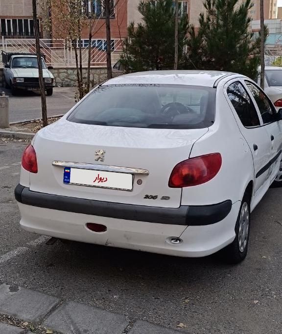 پژو 206 SD v8 - 1396