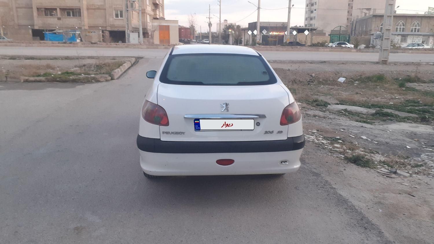 پژو 206 SD v8 - 1392