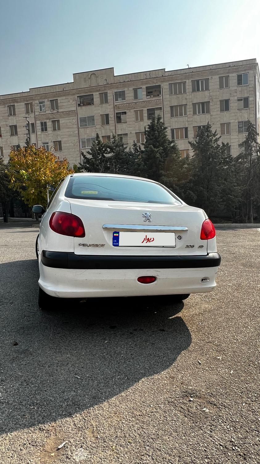 پژو 206 SD v8 - 1396