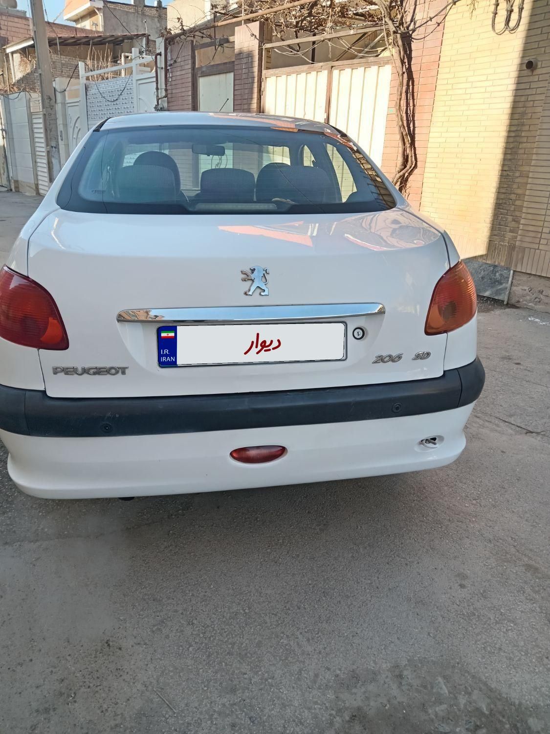 پژو 206 SD v8 - 1393