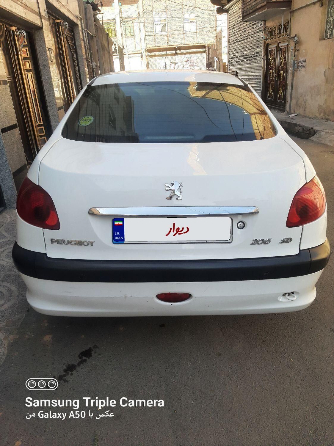 پژو 206 SD v8 - 1397