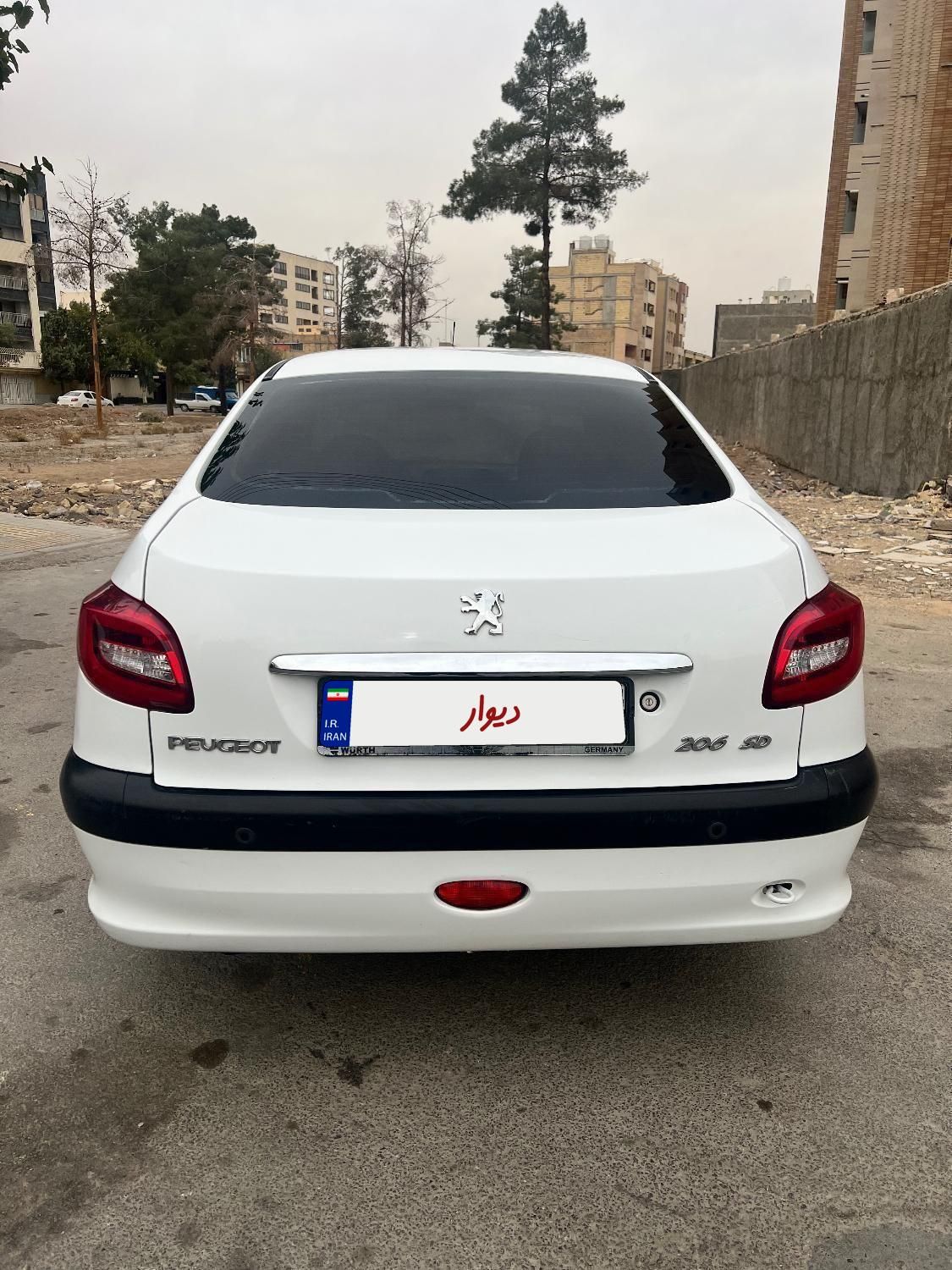 پژو 206 SD v8 - 1397