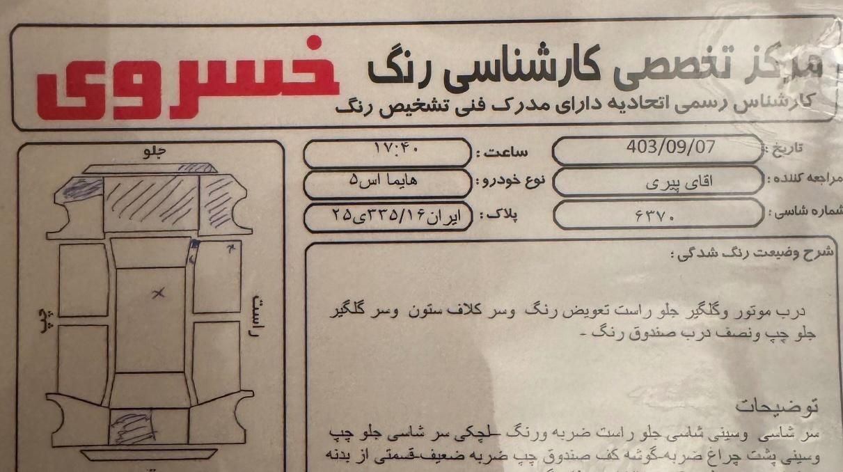 هایما S5 گیربکس CVT - 2018