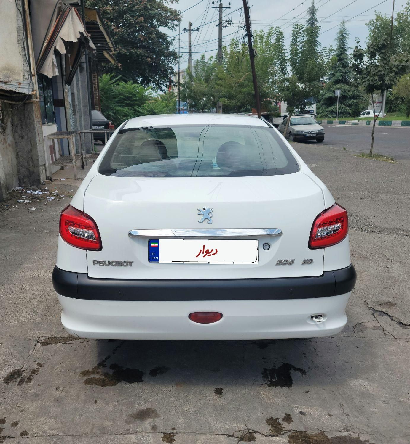 پژو 206 SD v8 - 1393