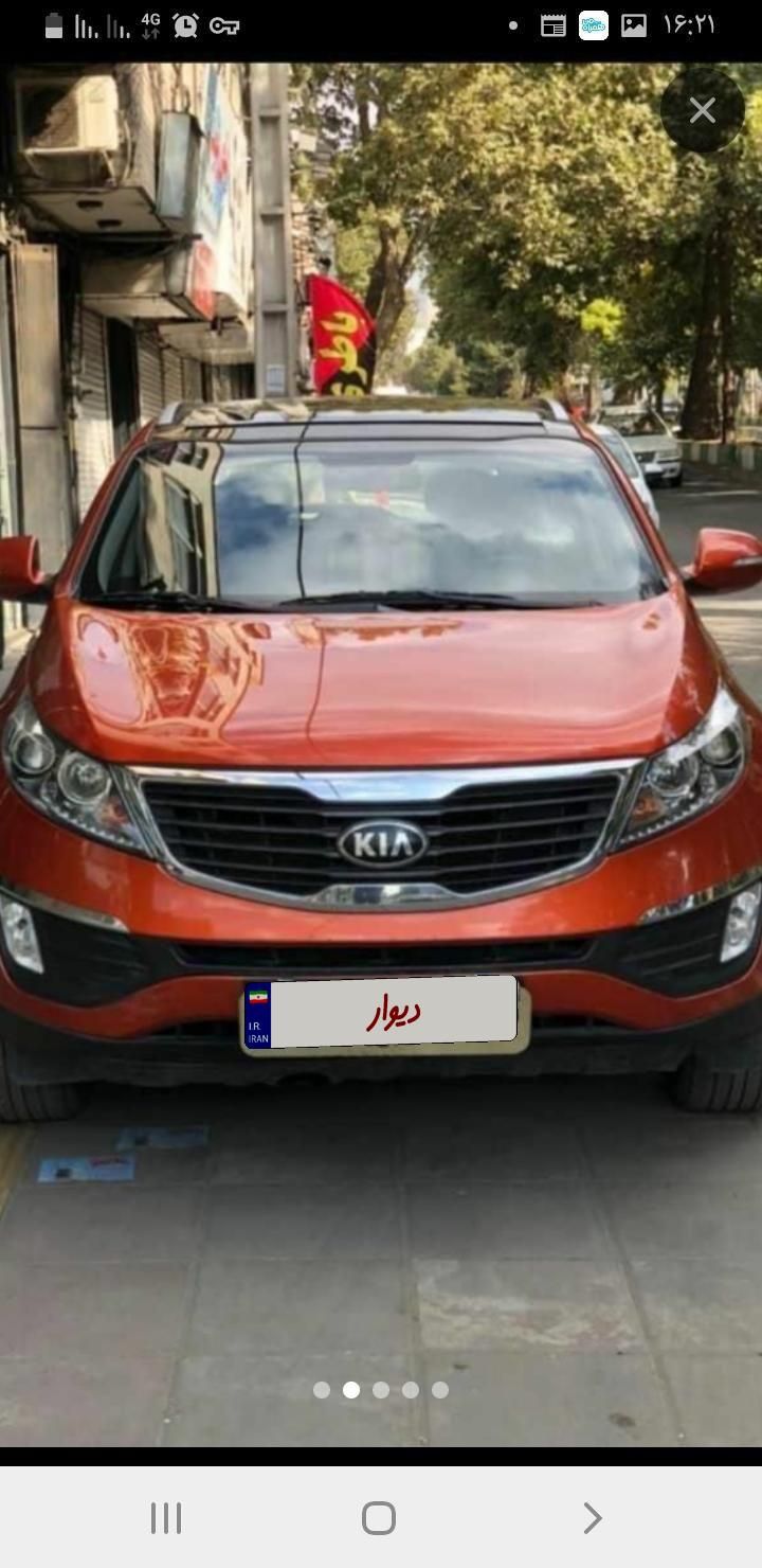 کیا اسپورتیج 4 سیلندر 2400cc - 2013