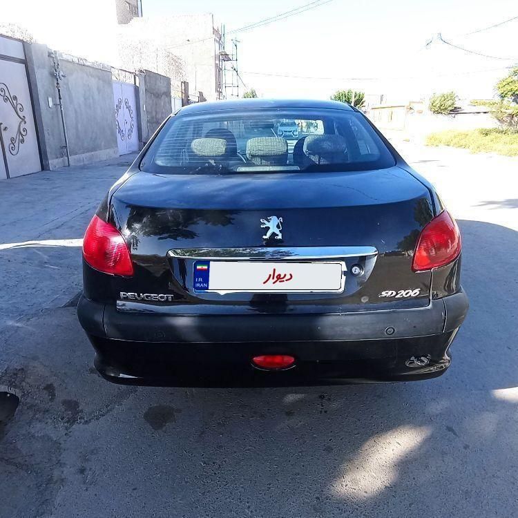 پژو 206 SD v8 - 1395