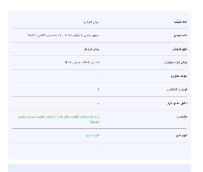 سمند سورن پلاس EF7 بنزینی - 1403