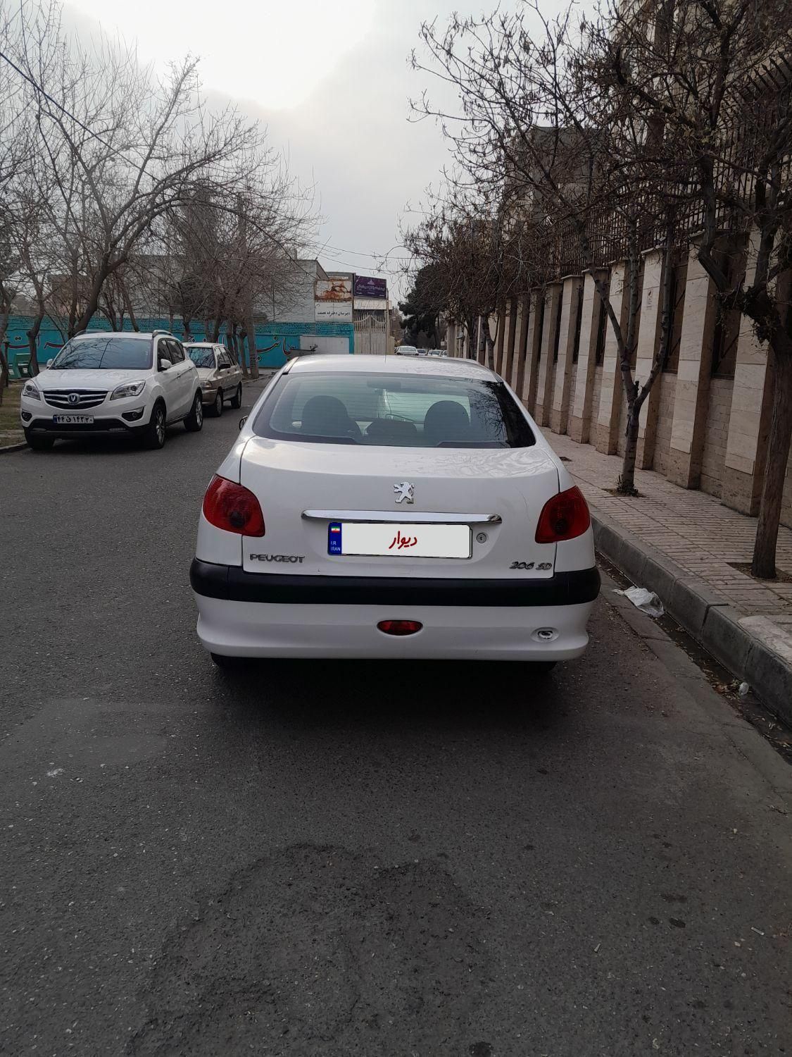 پژو 206 SD v8 - 1395