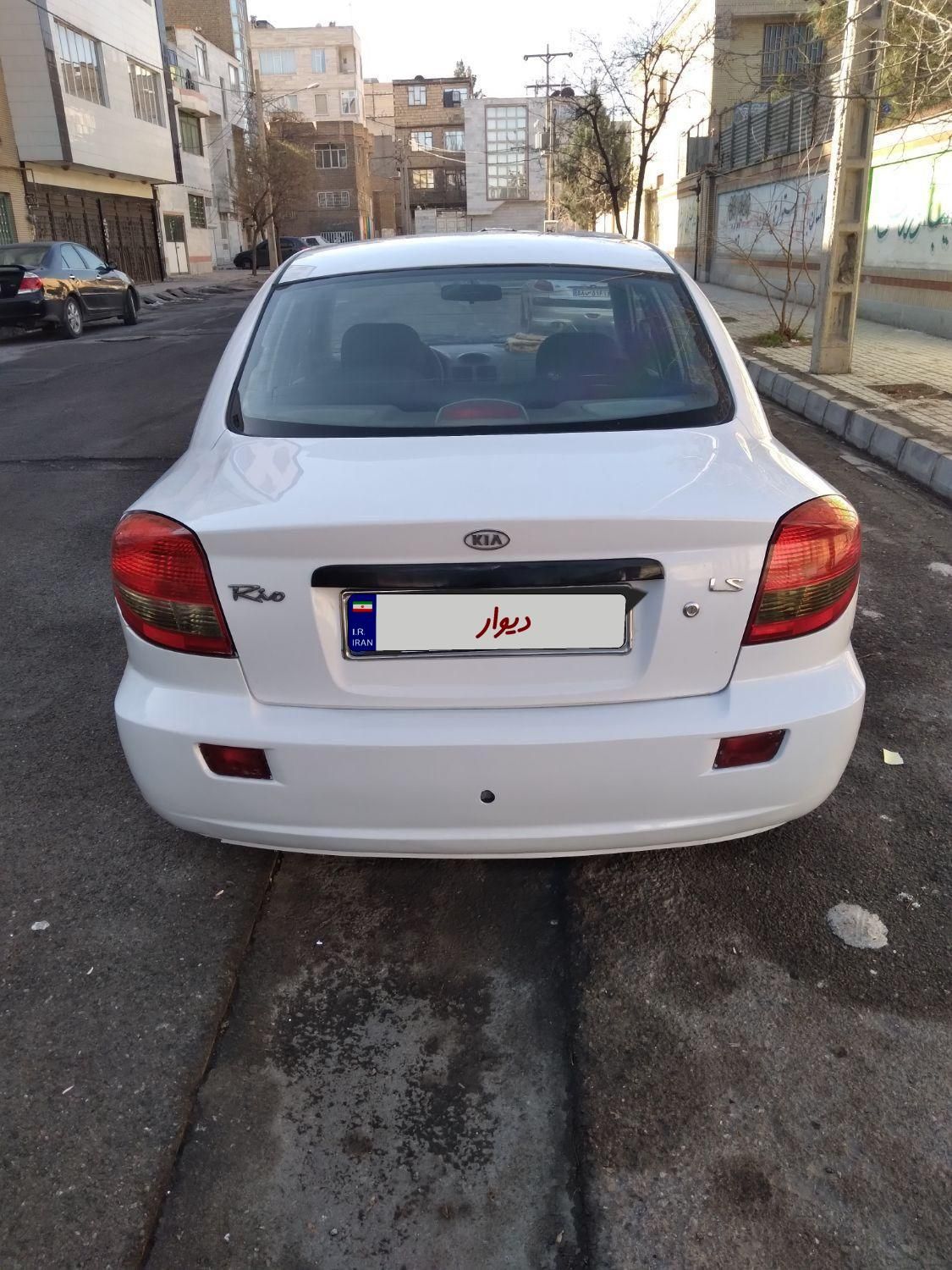 کیا ریو مونتاژ دنده ای LS - 2007