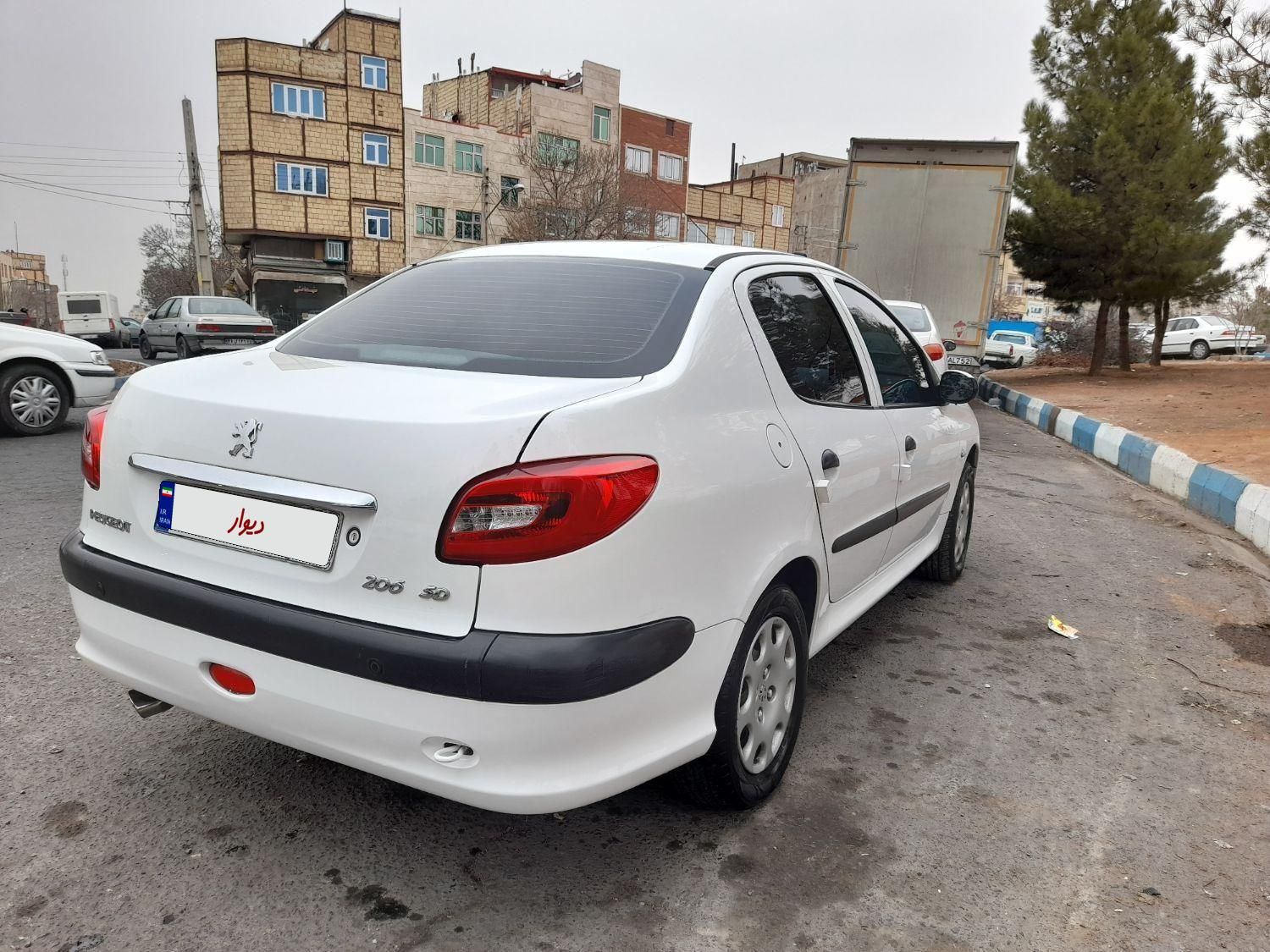 پژو 206 SD v8 - 1395