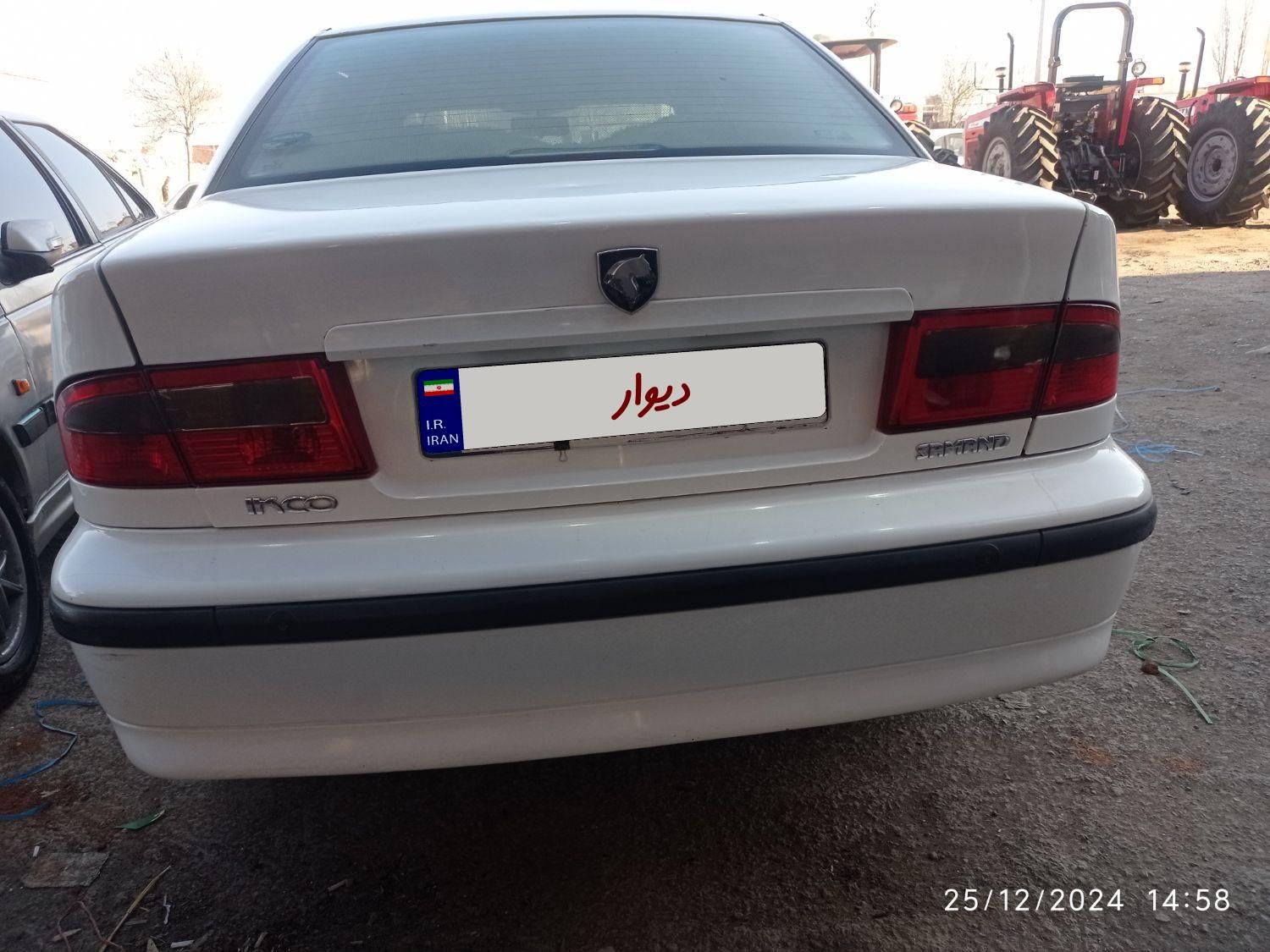 سمند LX EF7 دوگانه سوز - 1390