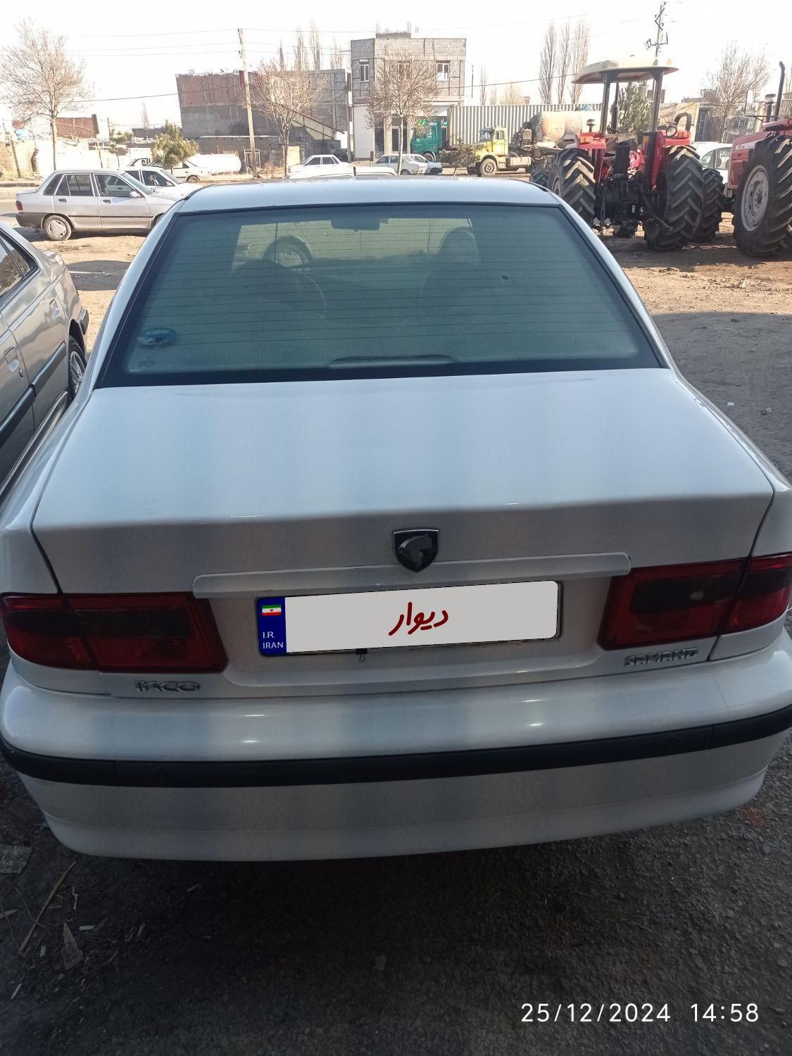 سمند LX EF7 دوگانه سوز - 1390