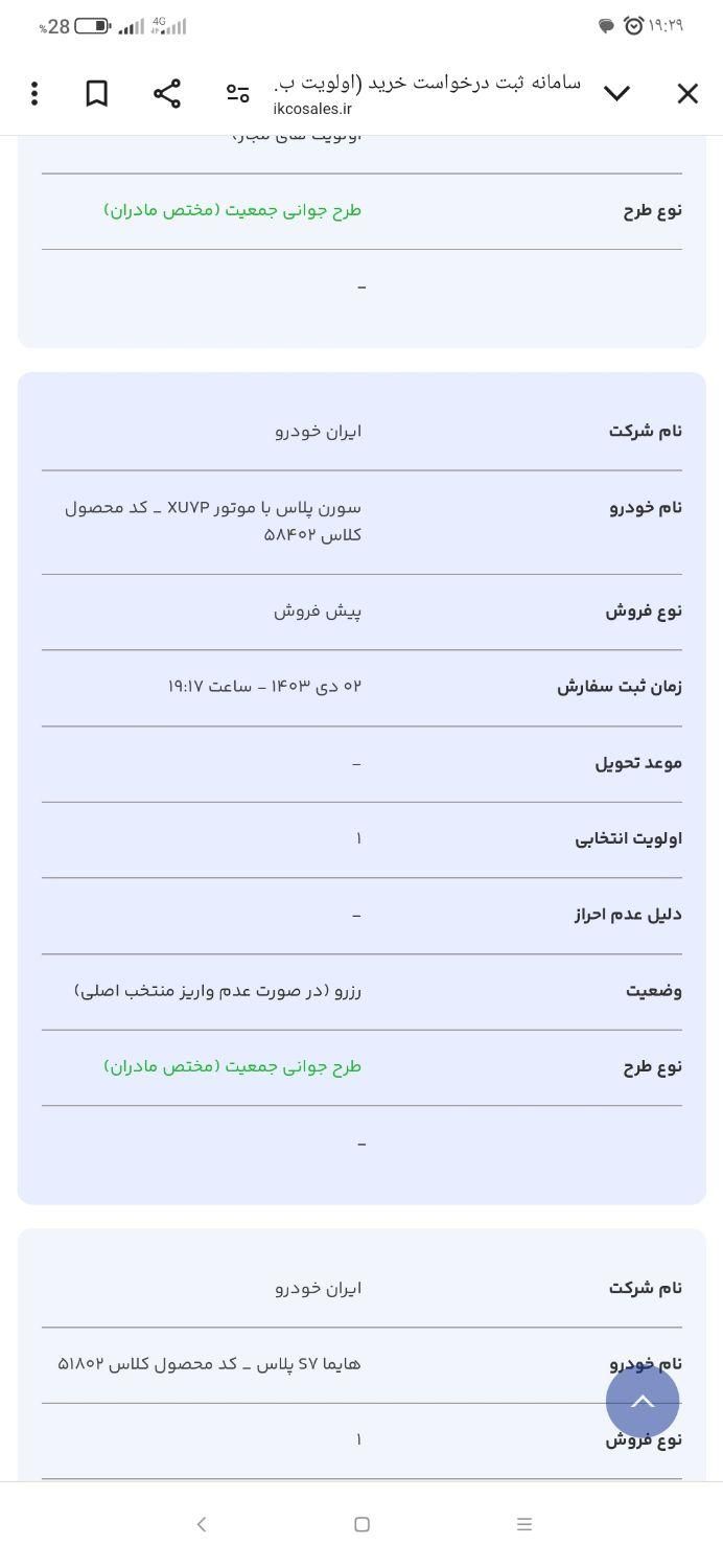 سمند سورن معمولی - 1391