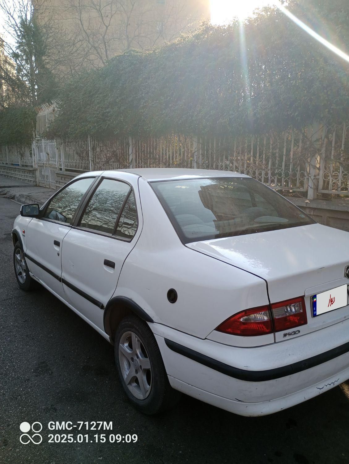 سمند LX EF7 دوگانه سوز - 1388