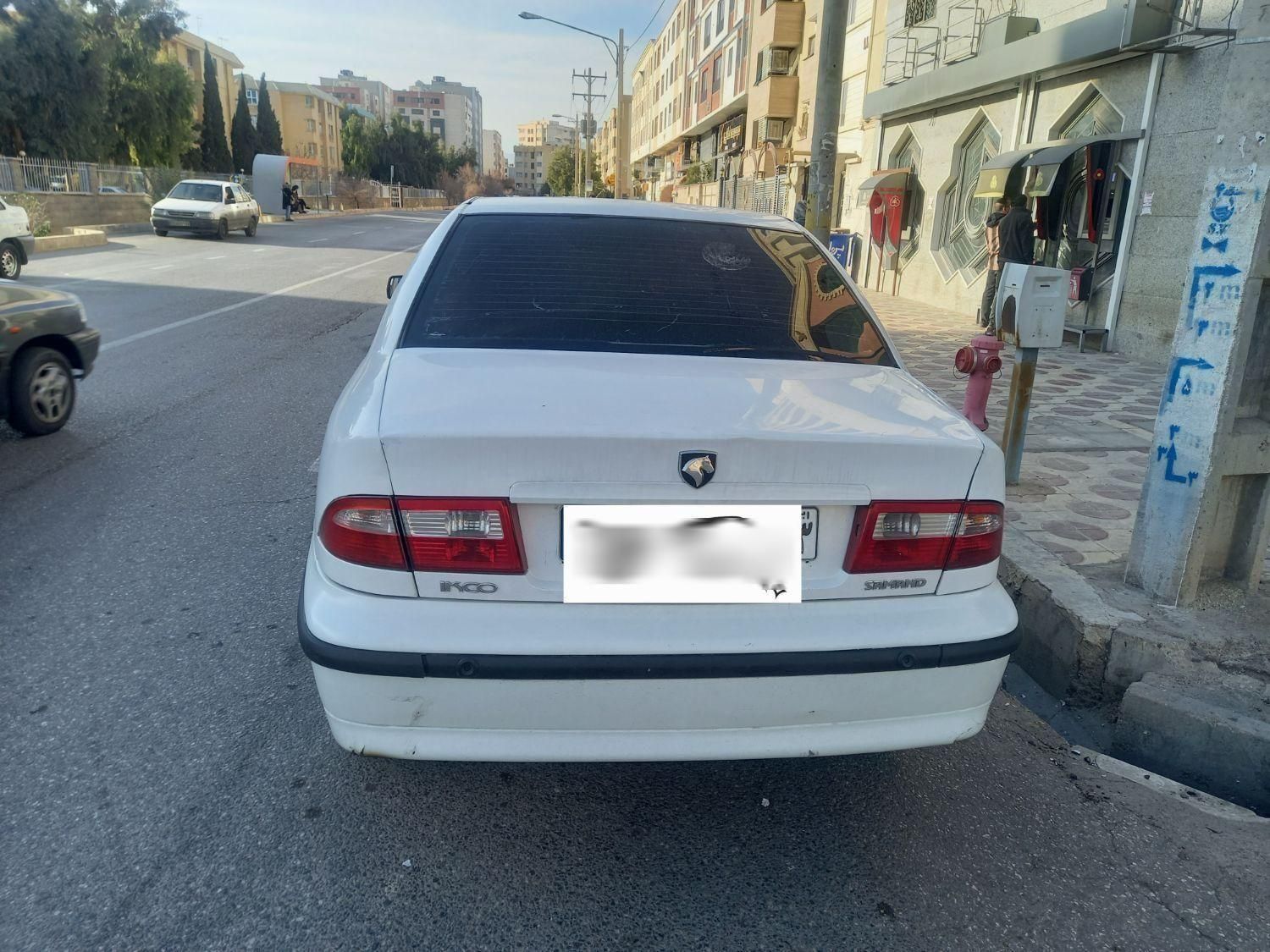 سمند LX EF7 دوگانه سوز - 1389