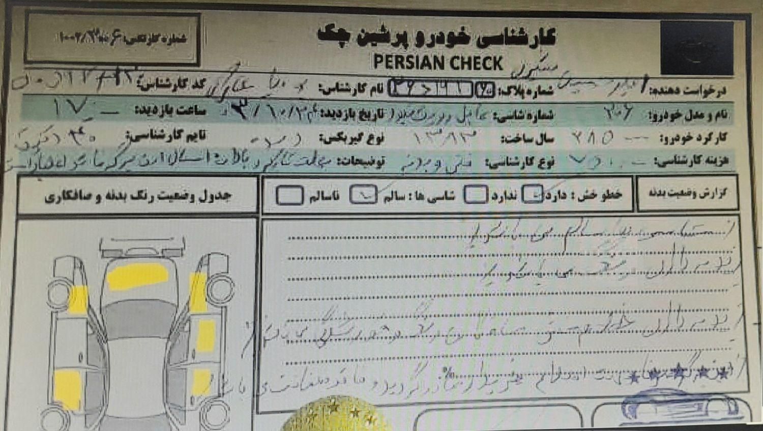 پژو 206 تیپ 2 - 1383