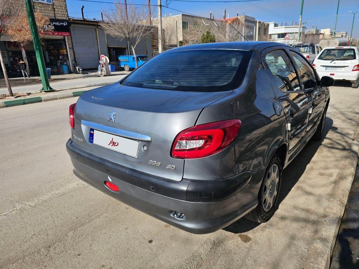 پژو 206 SD v8 - 1396